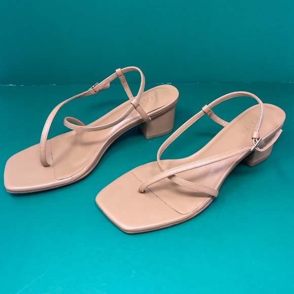 Raye | Gaia Heel in Tan - Picture 2 of 10